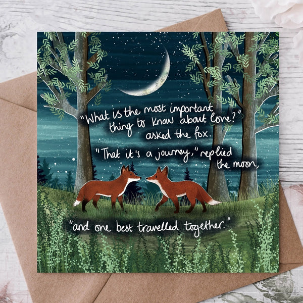 Travel Together Anniversary Greetings Card