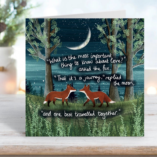 Travel Together Anniversary Greetings Card