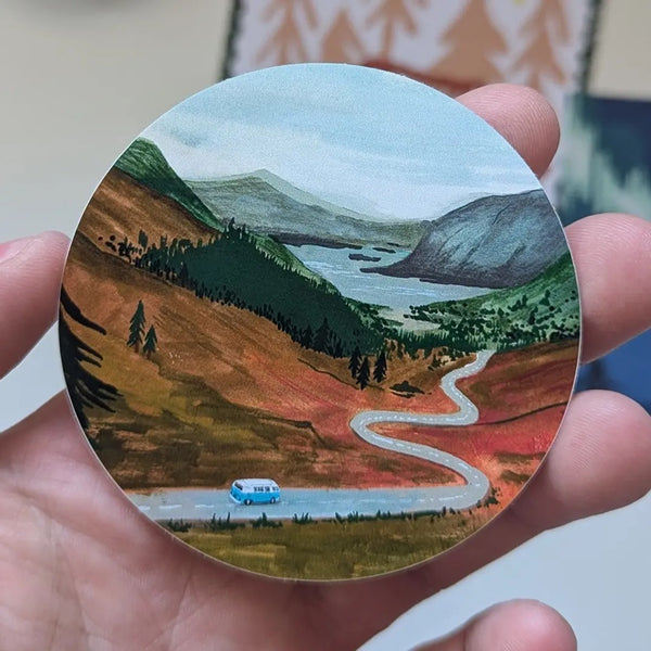 Up the Highlands Vinyl Sticker