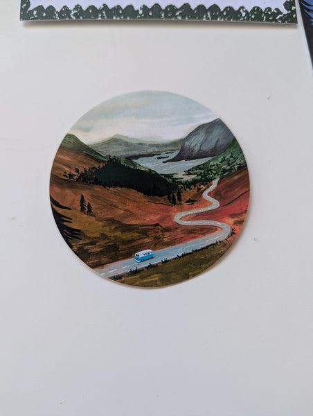 Up the Highlands Vinyl Sticker