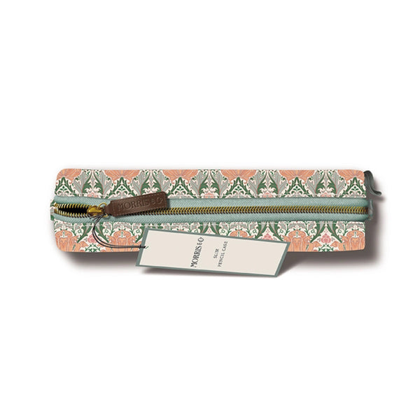 William Morris Helena Peach Pencil Case