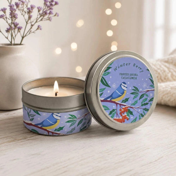 Winter Berry Aromatherapy Candle