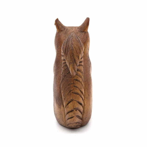Hand Carved Wooden Squirrel