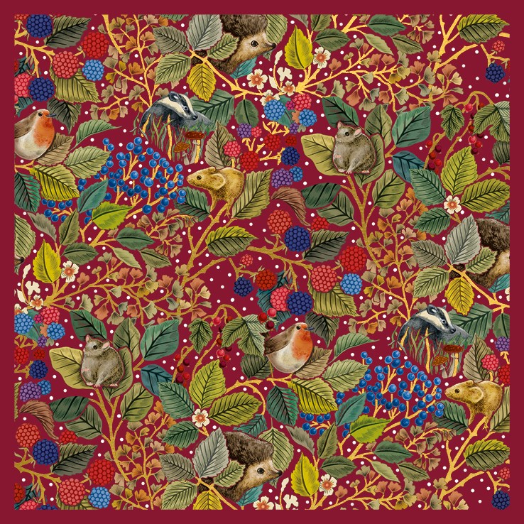 Christmas Nature Charity Pack of 6 Christmas Cards