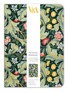 Leicester Wallpaper Lined Luxury Notebook A5