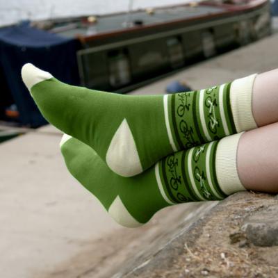 Medium Bicycle Bamboo Socks, Uk Size 3-7, Fair Trade, Code BIM