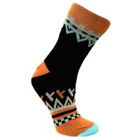 Medium Aztec Bamboo Socks, Uk Size 3-7, Fair Trade, Code AZM