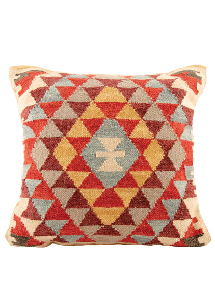 Large Khiva Kilim Handloom Indian Cushion
