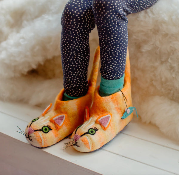 Joules SLIPPET Boys Textile Mule Slippers Wild Cats | House Of Slippers