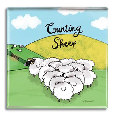 Counting Sheep Magnet