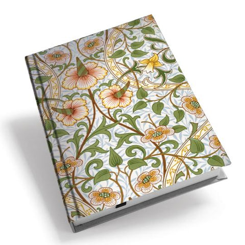 William Morris Daffodil Hardback Lined Journal Available in A5 and A6