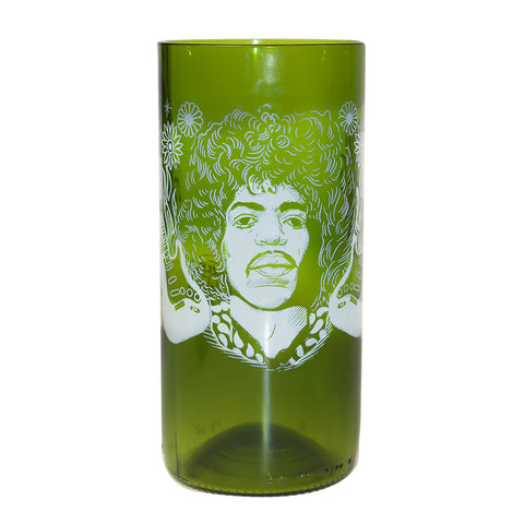 Jimi Hendrix Tumbler Glass