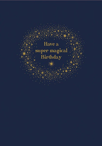 Have a Super Magical Birthday Greetings Card