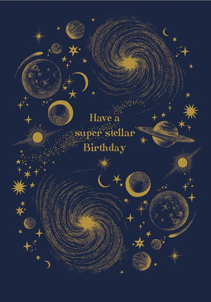 Have a Super Stellar Birthday Card