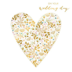 On Your Wedding Day Greetings Card