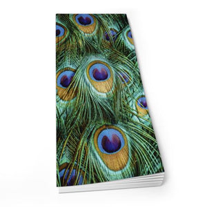 Peacock Feathers Magnetic Notepad