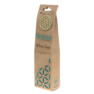 White Sage Jumbo Organic Incense Cones