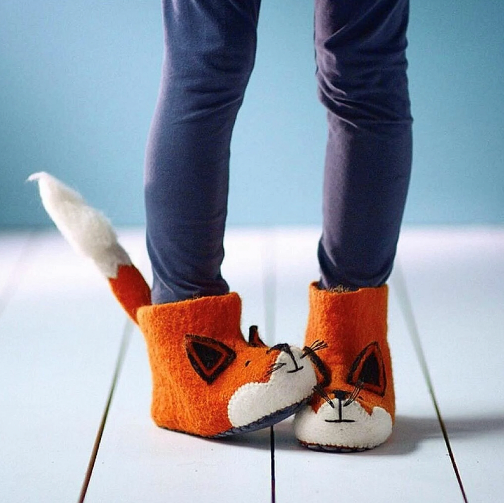 Kids 2025 felt slippers