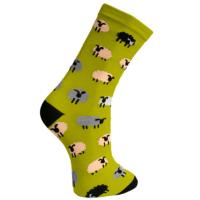 Medium Sheep Bamboo Socks, Uk Size 3-7, Fair Trade, Code SHM