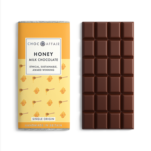 Honey Milk Chocolate Bar 90g