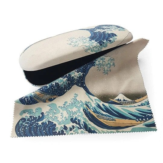The Great Wave Glasses Case and Lens Cloth