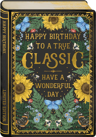 To a True Classic Birthday Card