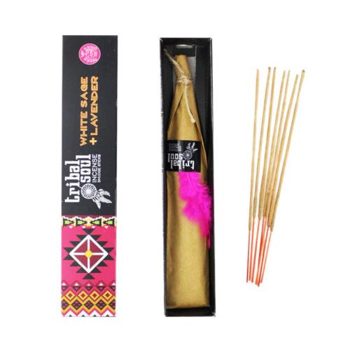 White Sage & Lavender Tribal Soul Incense