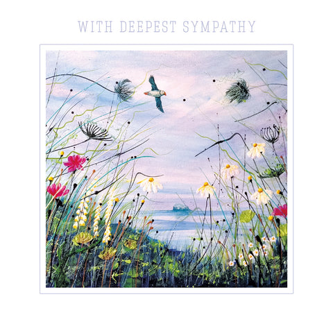 With Deepest Sympathy Greetings Card