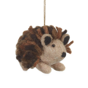 Hedgehog Felt Decoration