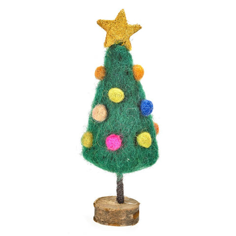 Mini Felt Christmas Tree Decoration