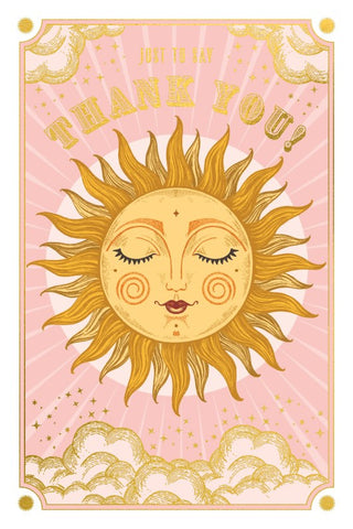 Thank You Sunshine Box of 10 Cards